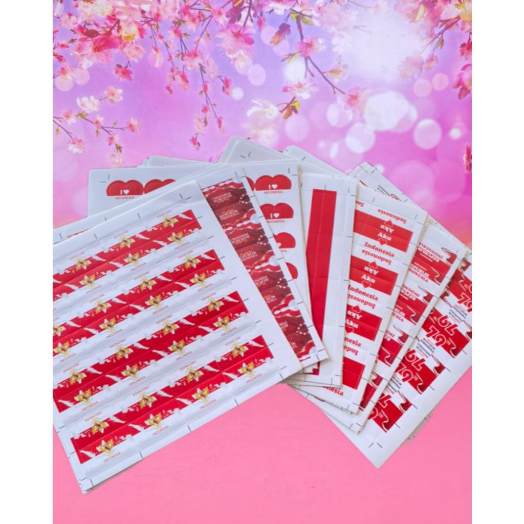 

STIKER PIPI MERAH PUTIH 17 AGUSTUS CUSTOM