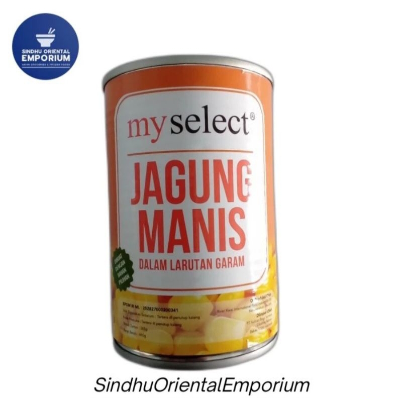 

MySelect Jagung Manis/Baked Beans/Kacang dalam Tomat