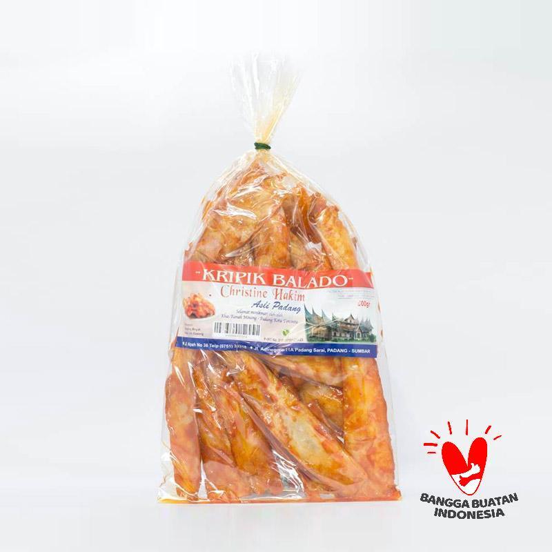 

Kripik Balado 500 gr Christine Hakim / Sanjay Panjang (500 gr)