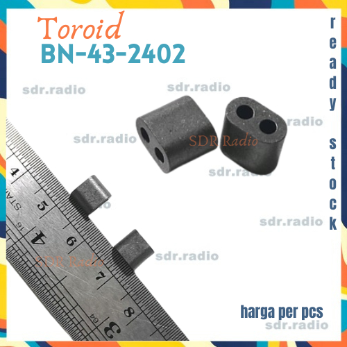 BN43-2402 Amidon Toroid Hidung Babi Binocular ukuran Kecil bn 43 2402