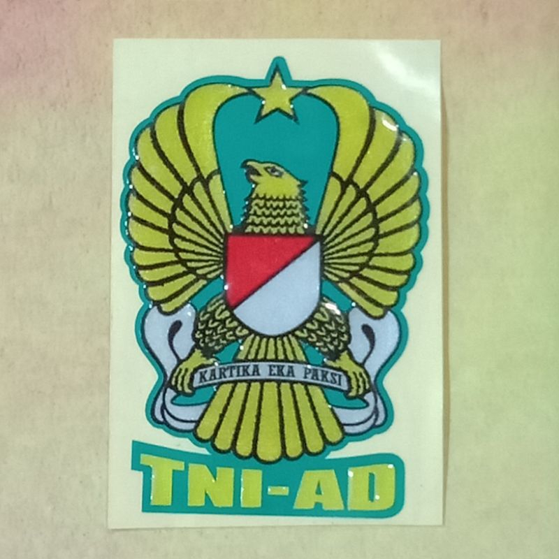 Sticker TNI-AD Timbul