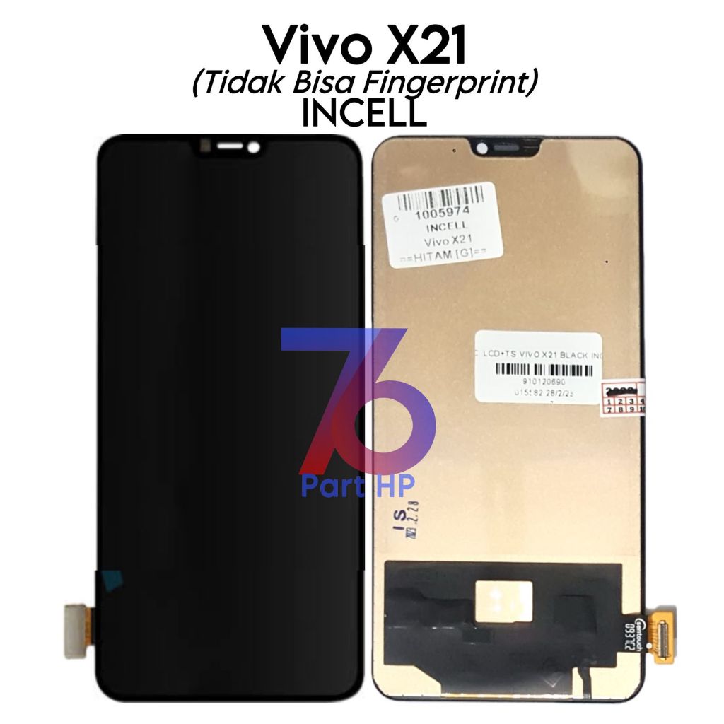 LCD Touchscreen Fullset Vivo X21 / 1725 / X21A