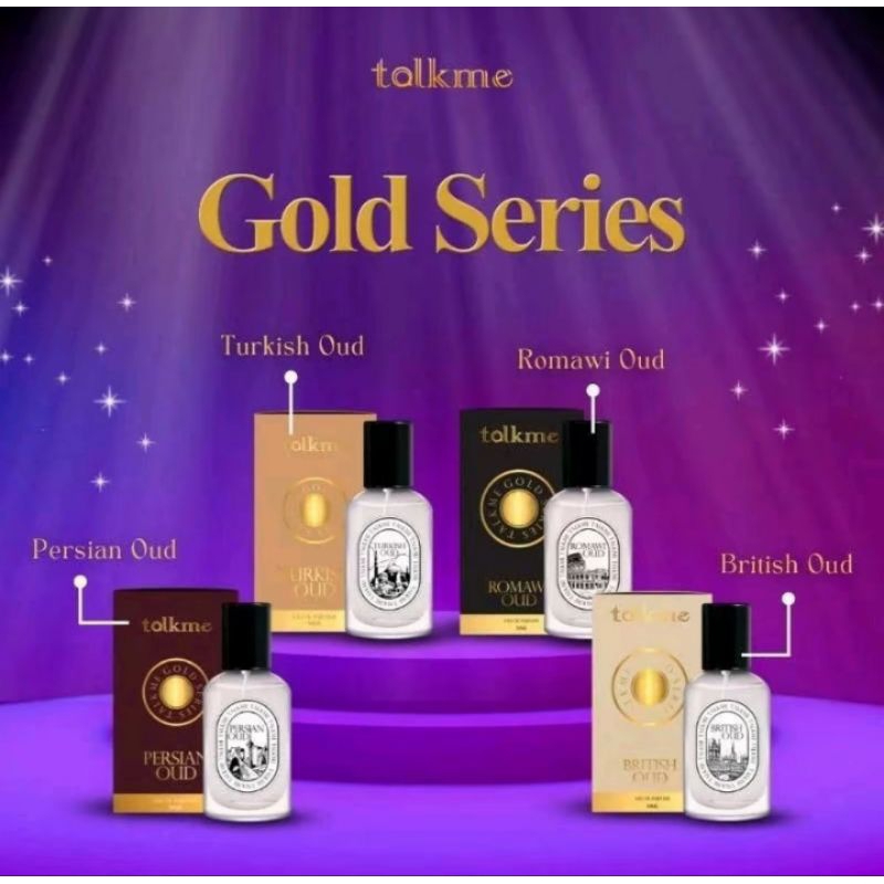 Parfum TALKME sultan gold series 30 ml BPOM