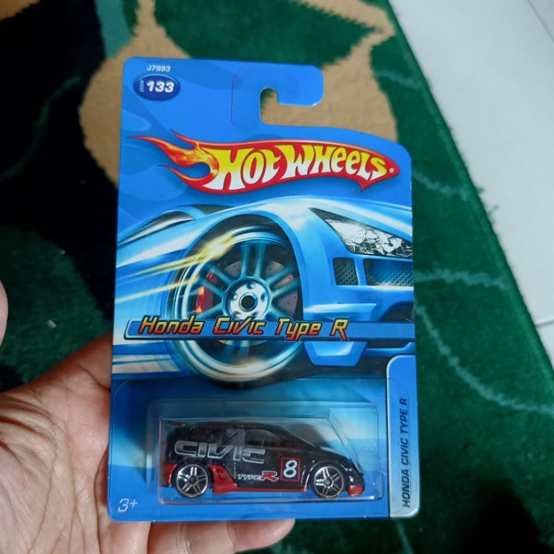 Hot Wheels Honda Civic Type R card 2006 Mulus