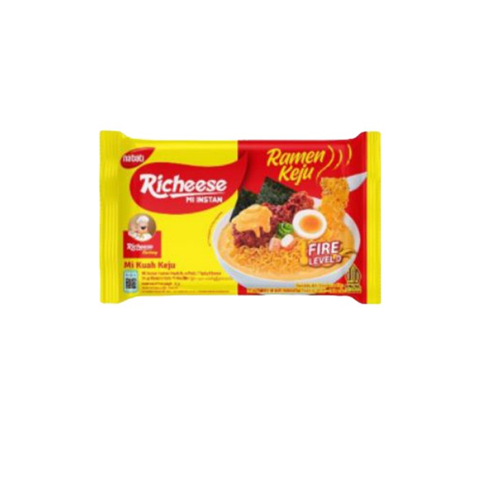 

richeese ramen level 0 keju 65gr