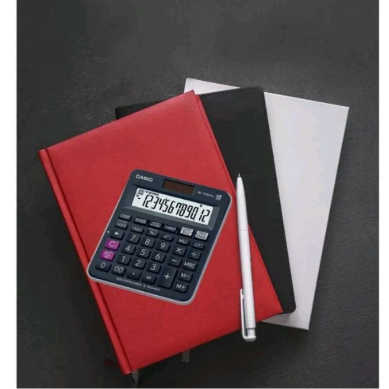 

alat berhitung kalkulator Casio MJ-120D Plus calculator praktis fungsi recheck 12 digit kalkulator Toko dagang