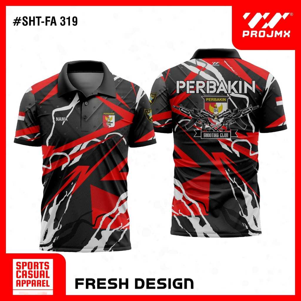 PROJMX - KAOS JERSEY PERBAKIN | BEBAS CUSTOM