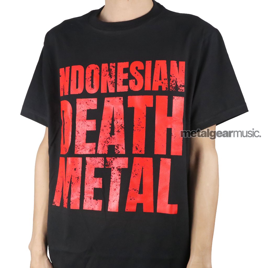 Original Indonesian Death Metal - Iddm Red Tshirt