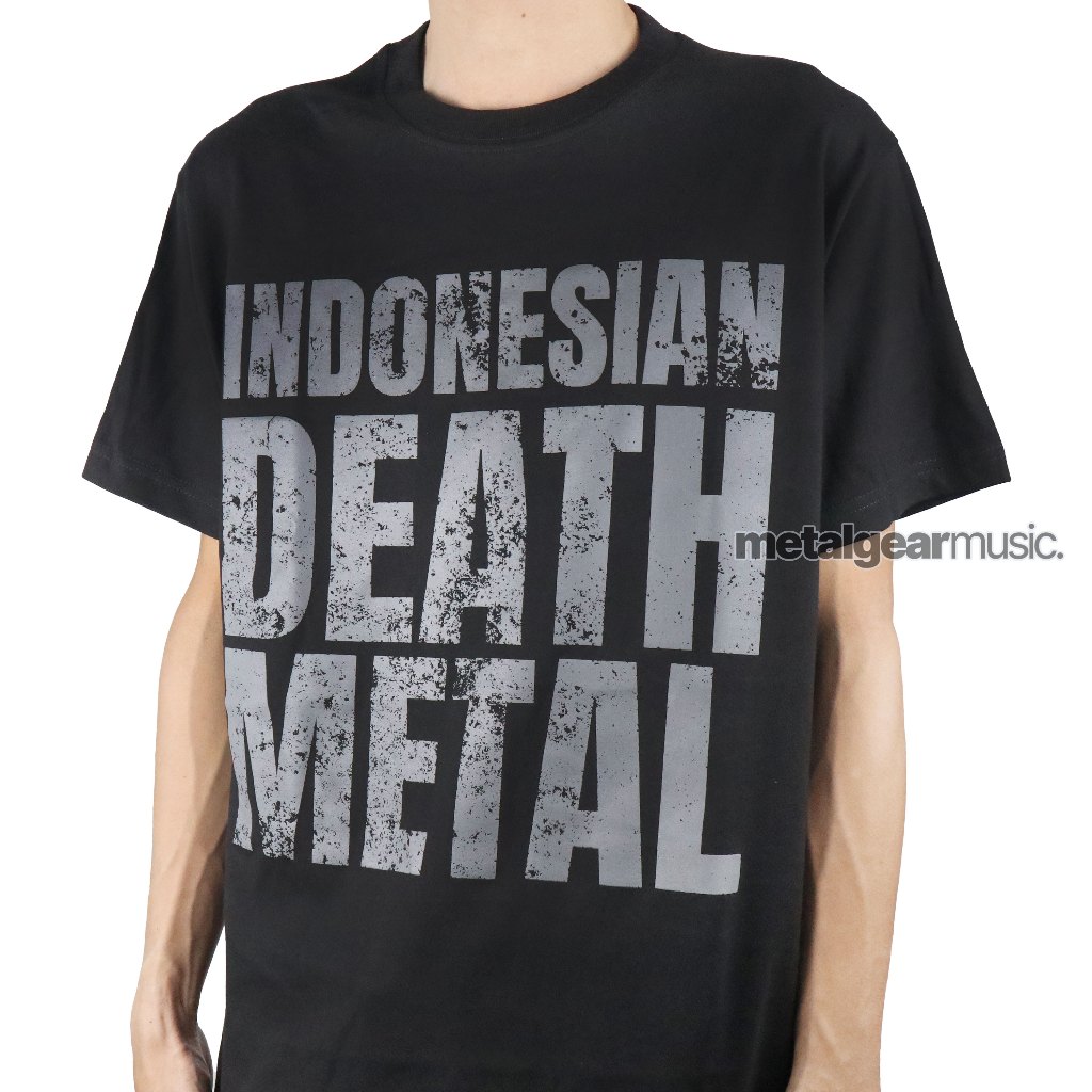 Original Indonesian Death Metal - Iddm Grey Tshirt