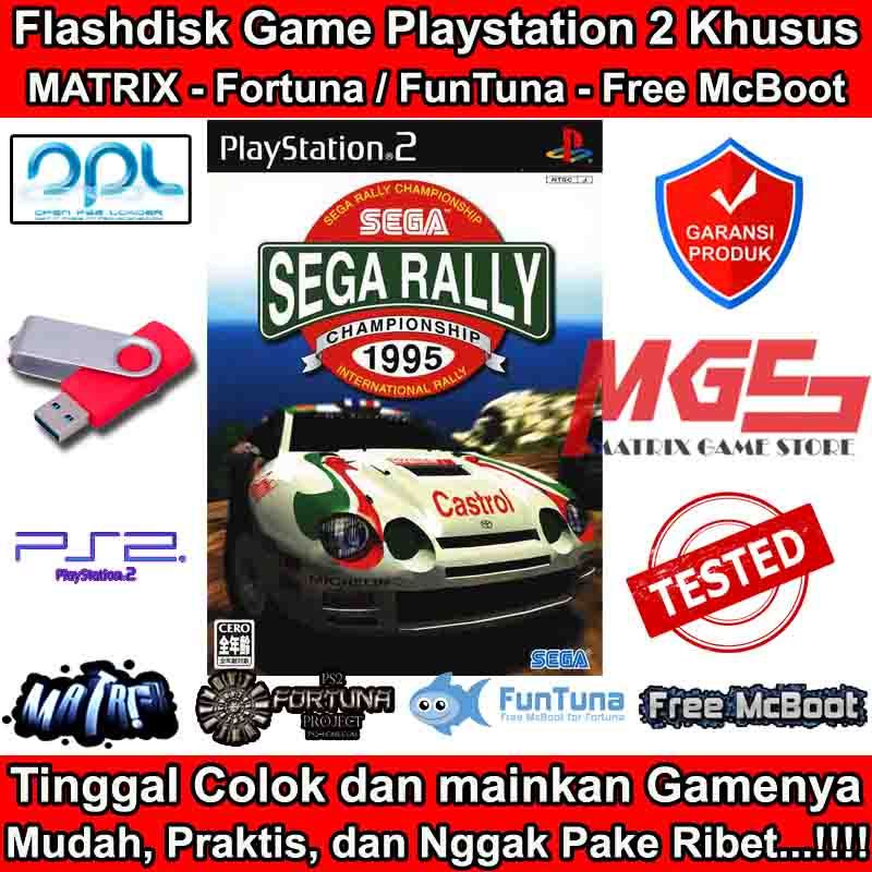 Flashdisk Game PS 2 PS2 Sega Rally Championship 95