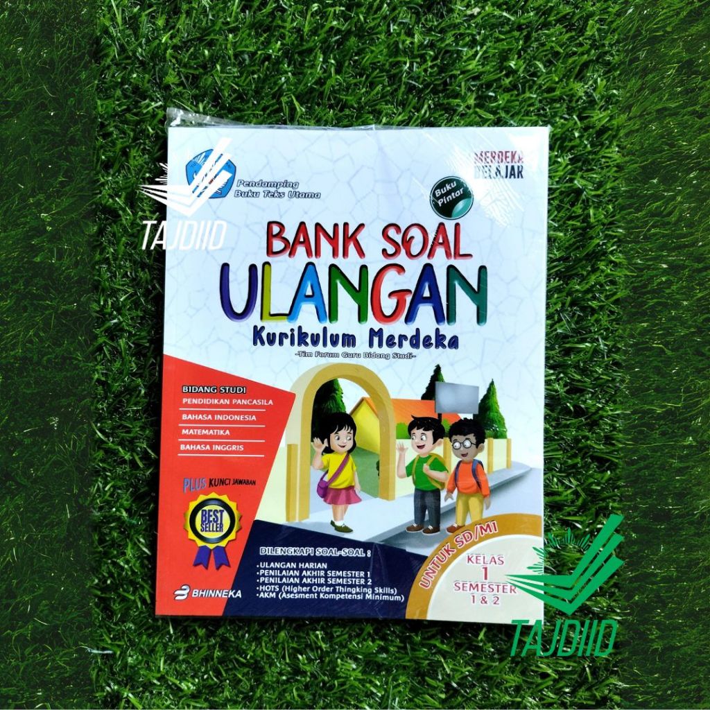 

BANK SOAL ULANGAN KURIKULUM MERDEKA SEMESTER 1 & 2 KELAS 1
