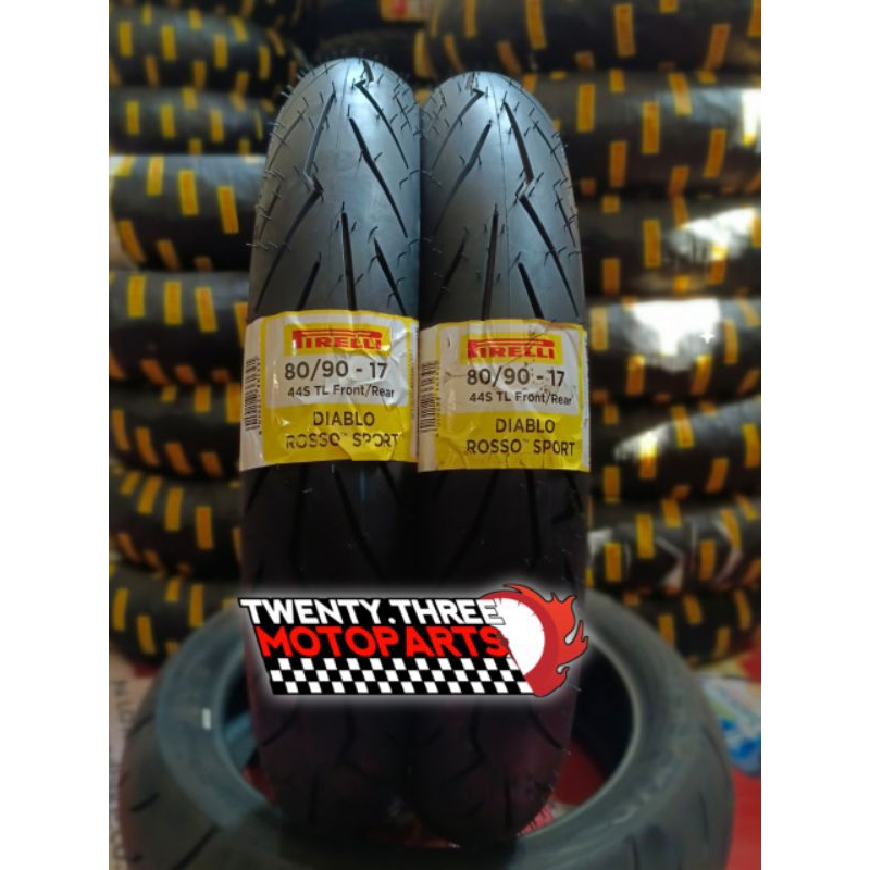 PIRELLI DIABLO ROSSO SPORT 80/90-17