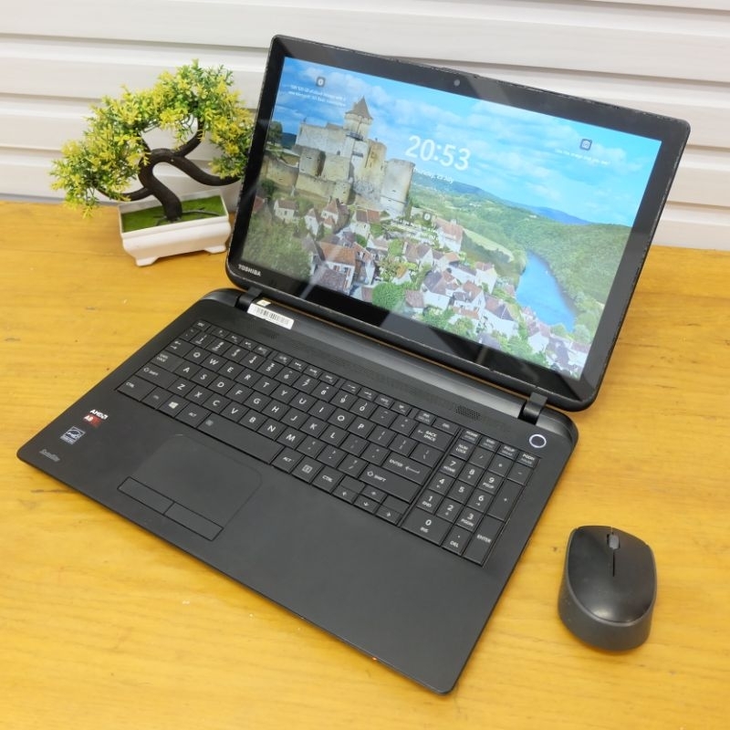 TOUCHSCREEN TOSHIBA C55 A8 GEN 6 RAM 8 SSD - LAPTOP MURAH - LAPTOP BEKAS - LAPTOP SECOND - LAPTOP MA