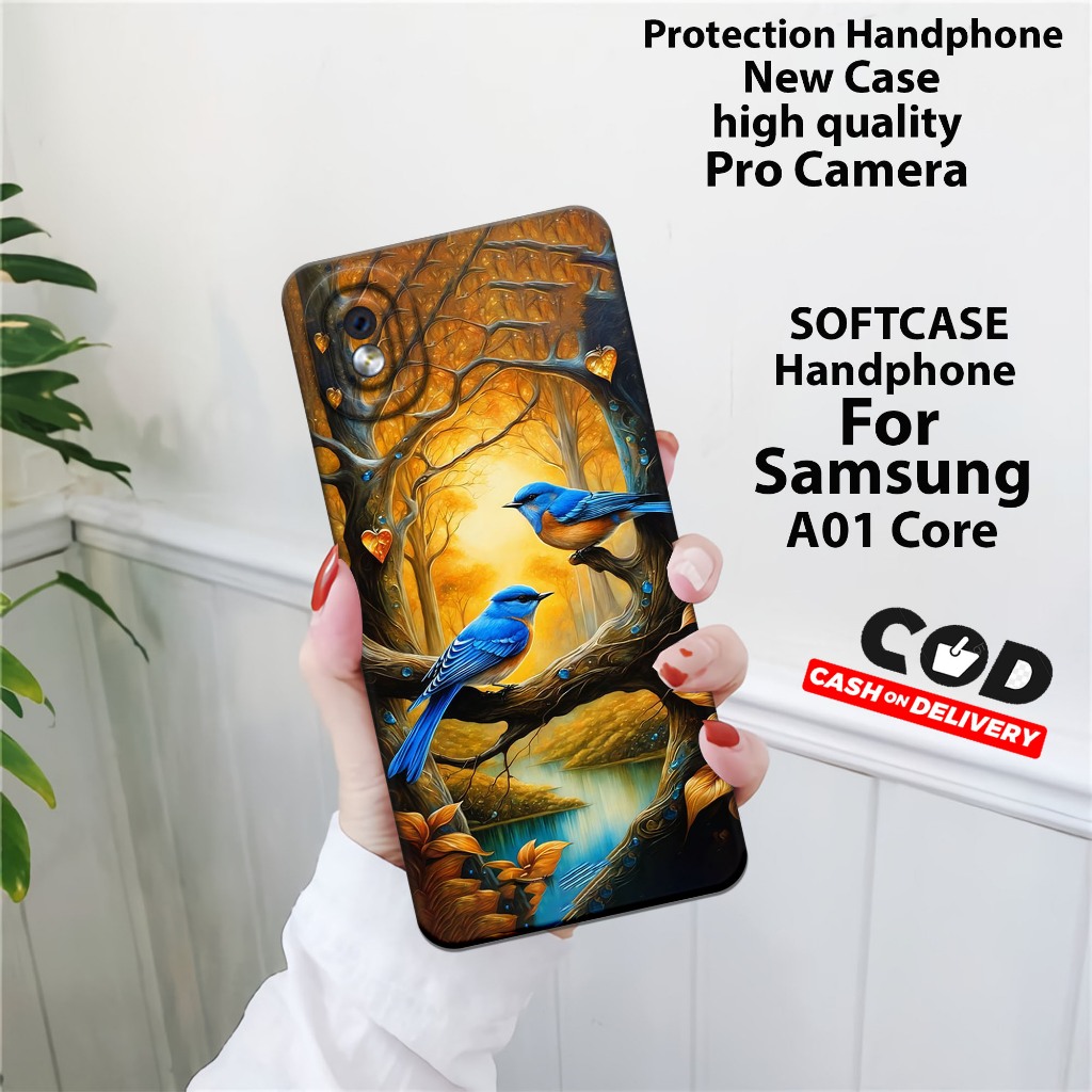 Case Samsung Galaxy A01 Core Terbaru 2020 - Tpu/Selikon FullCover - Softcase Samsung A01 Core Lucu -