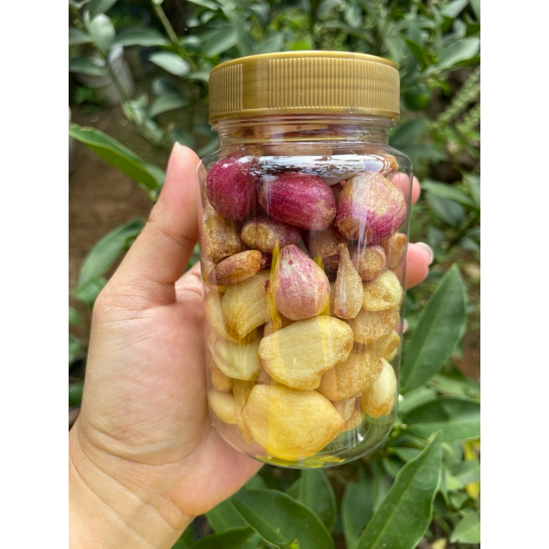 

Keripik Bawang Merah Bawang Putih Keripik mix bawang merah utuh