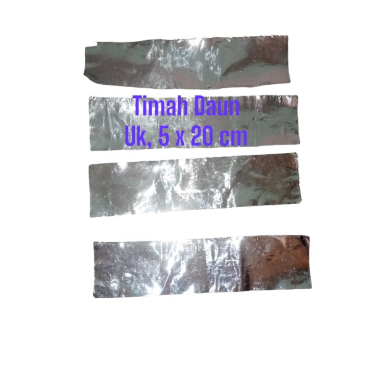 Timah daun, timah lembaran, timah mancing, timah pancing