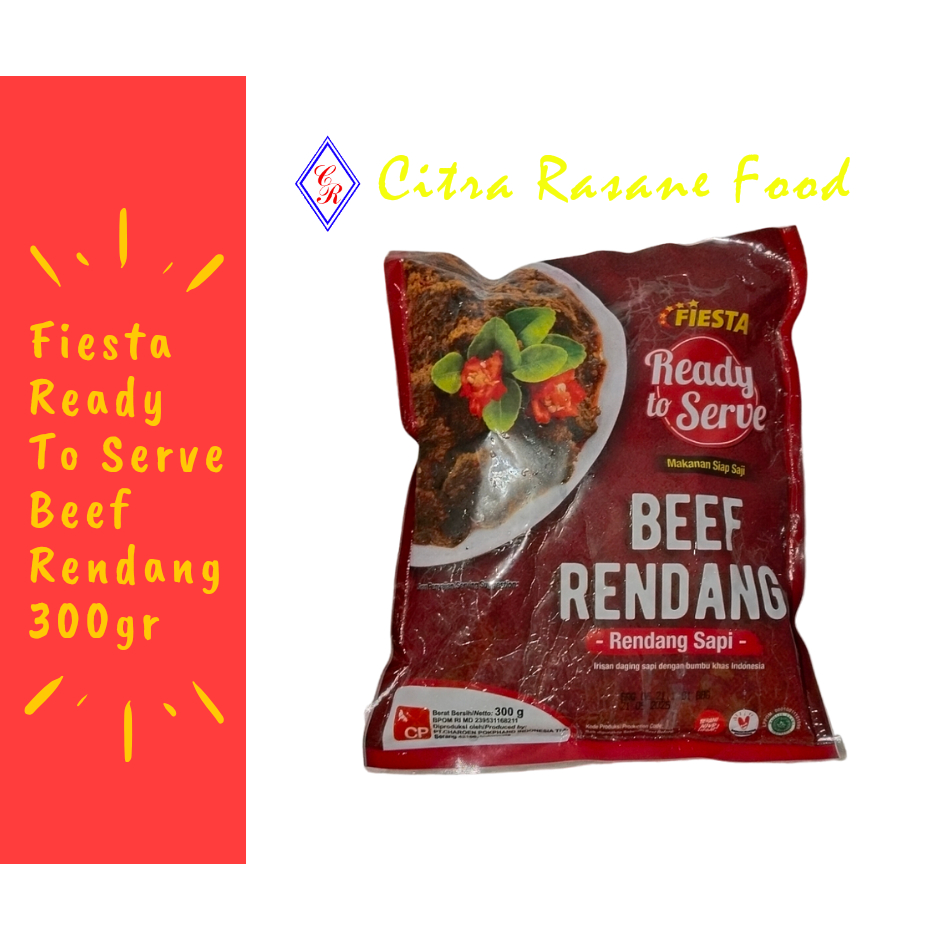 

Fiesta Ready To Serve Beef Rendang / Rendang Sapi 300gr