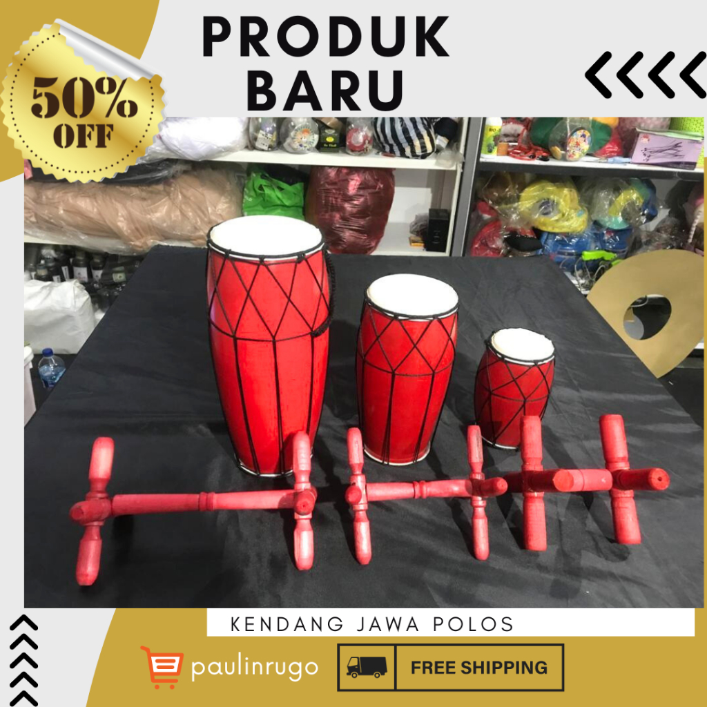 TERMURAH|Gendang Jawa Kendang Tradisional Jumbo|Alat Musik Tradisional Kendang Jawa/Gamelan