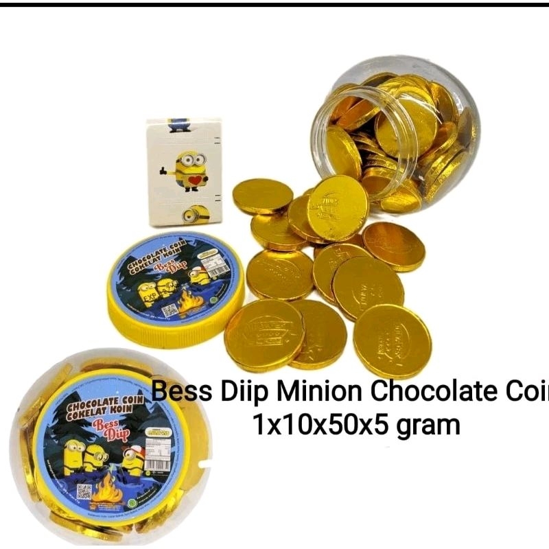 

Besdip minion choklat coin