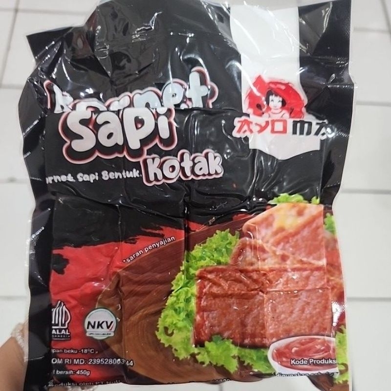 

AYOMA KORNET SAPI KOTAK 450g