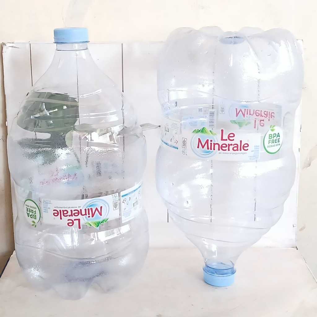 Galon Kosong Bekas Le Minerale 15Liter