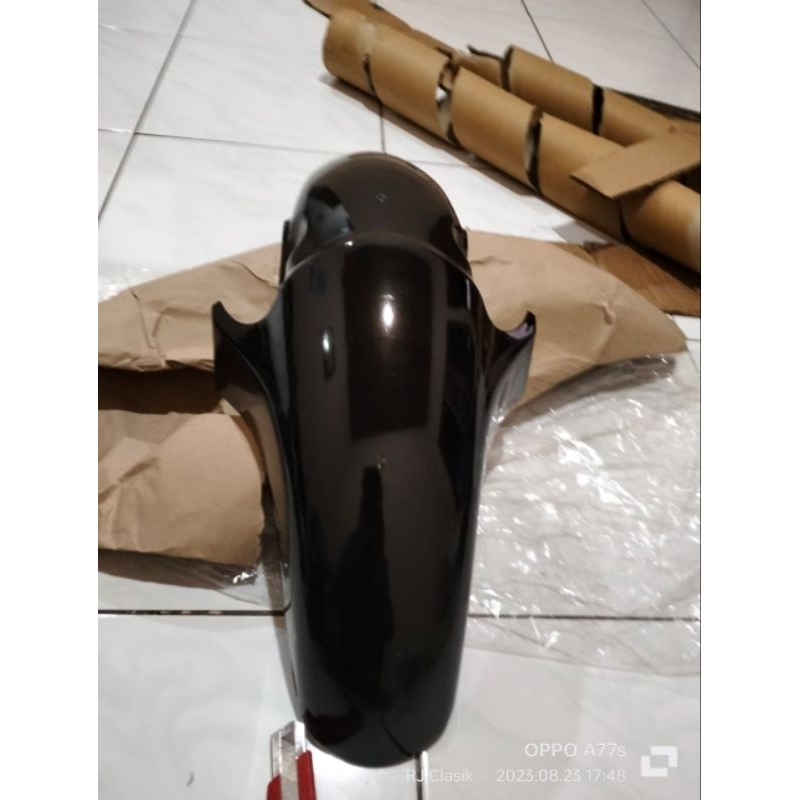 spakbor slebor depan Honda megapro new primus slebor depan mp megapro primus hitam
