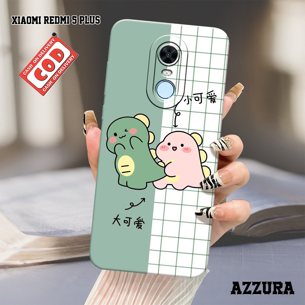 AZZURA - Case Xiaomi Redmi 5 Plus - Fashion Case Kartun - Softcase Xiaomi Redmi 5 Plus - Casing Hp X