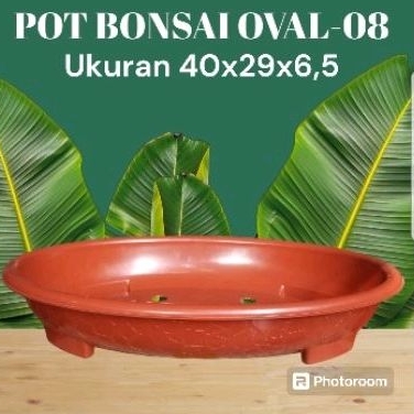 Pot plastik Oval POT BONSAI OVAL 08