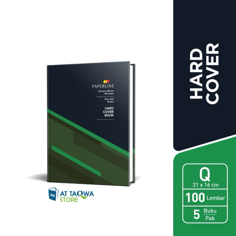 

[1 BUKU] Buku Hard Cover Paperline Quarto Pro Edition 100 Lembar