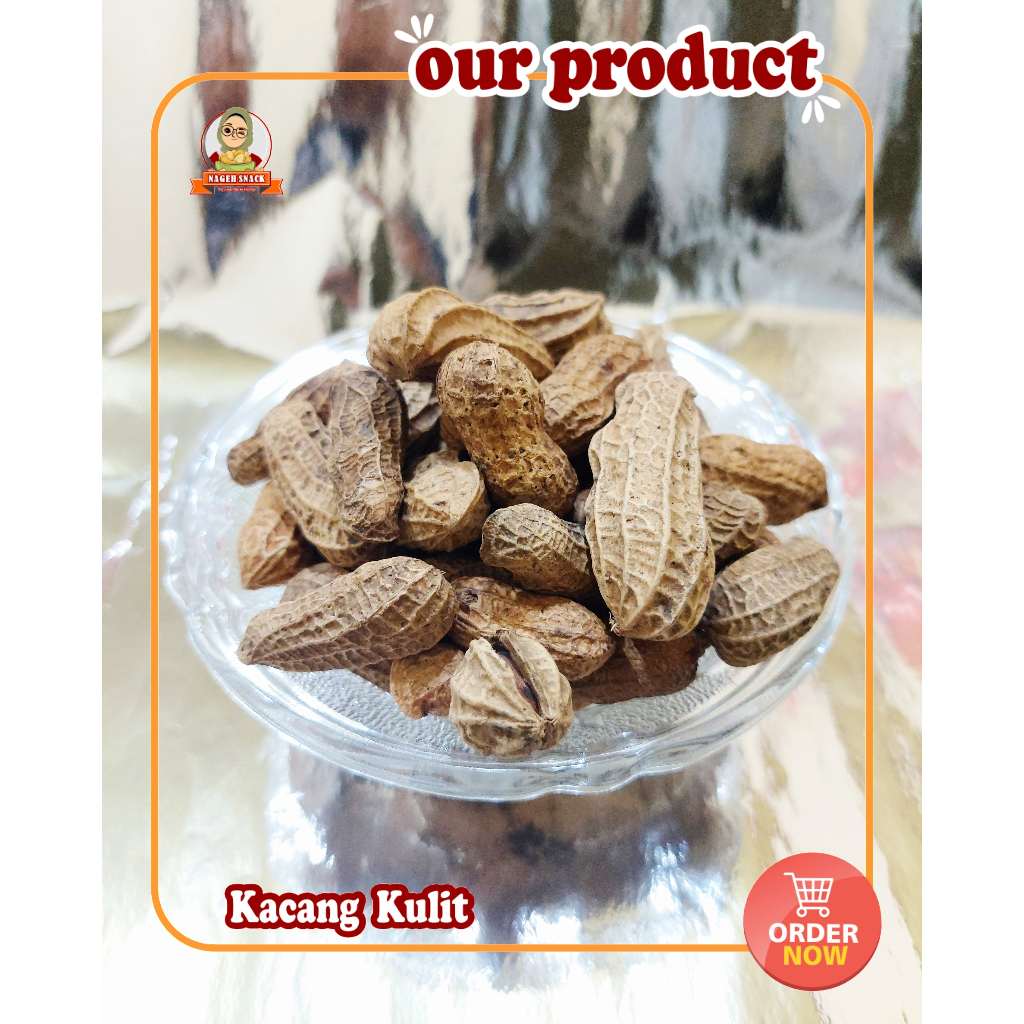 

Kacang Kulit Goreng Gurih 250gr