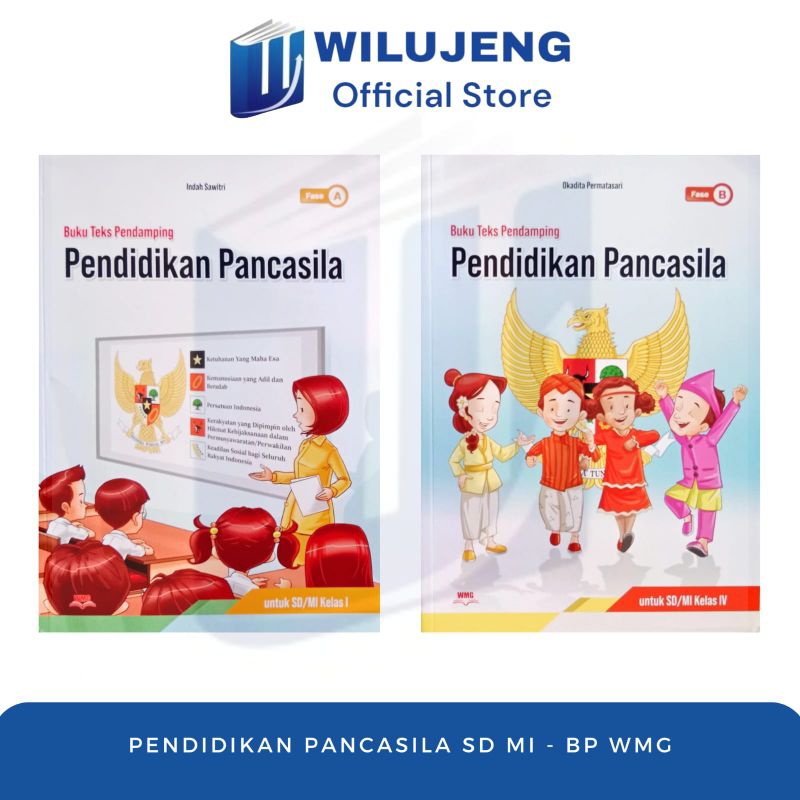 Buku Pendamping Pendidikan Pancasila SD MI Warna Mukti Grafika Kurikulum Merdeka