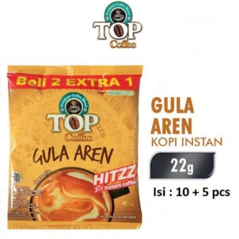 

Top Kopi Gula Aren Hitzz Renteng 15 sachet