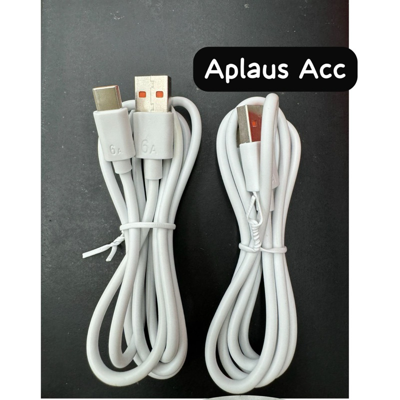 Kabel Data Charger USB Colokan Type C 6A Fast Charging Non Pack