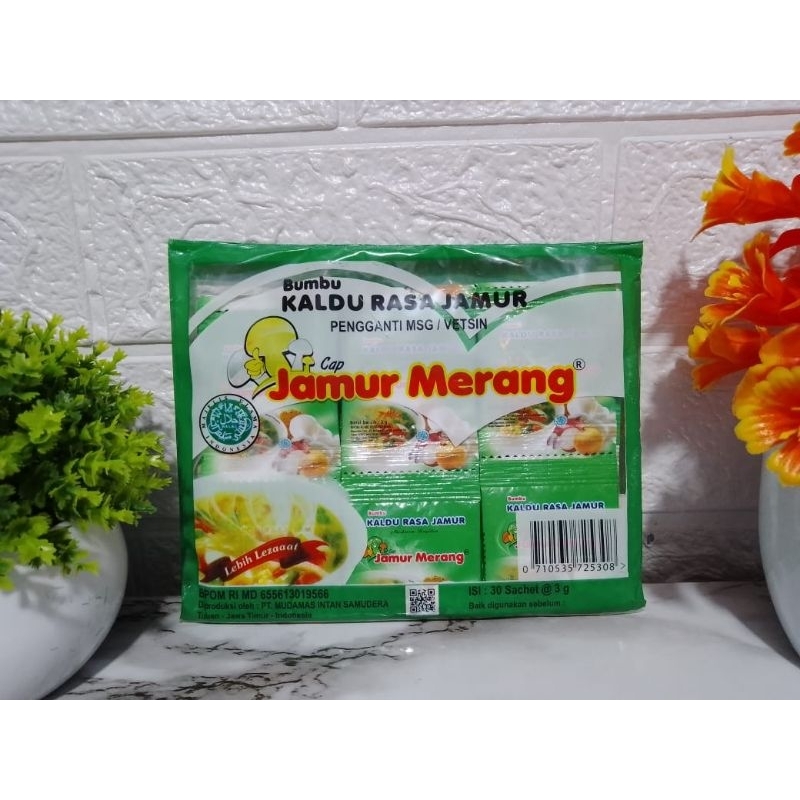 

Kaldu Jamur Merang Alami Jamur Merang 1 pack/30 Sachet