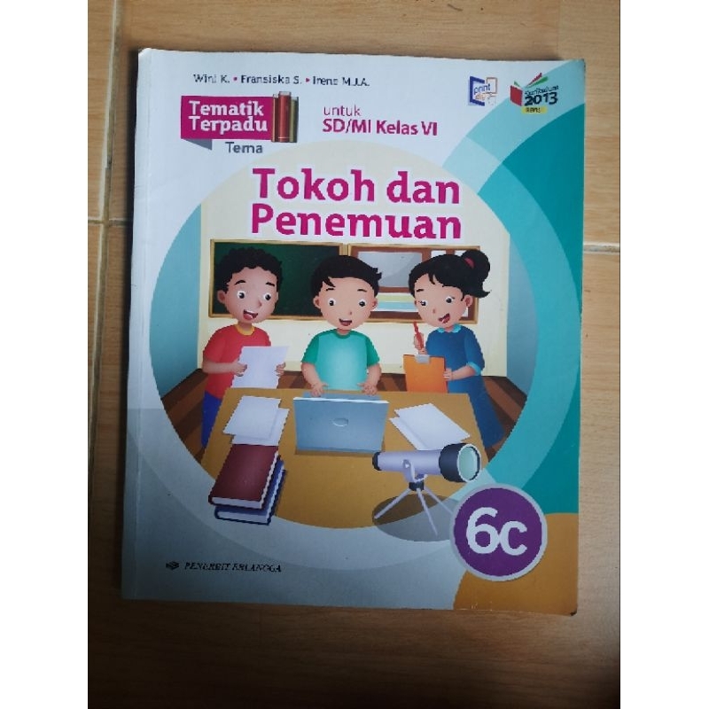 

Buku Tematik kelas 6 SD Penerbit Erlangga