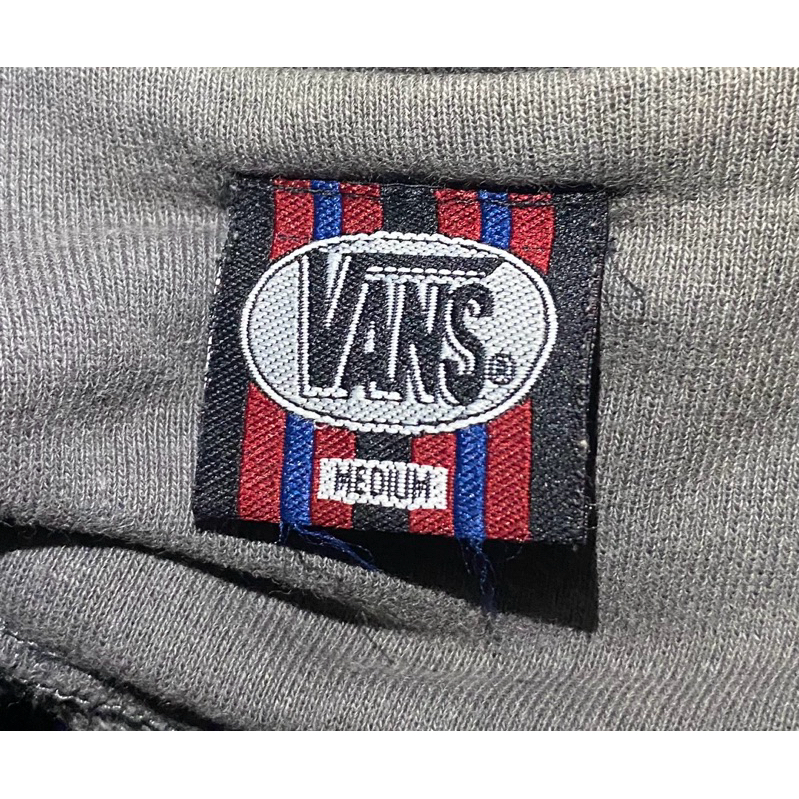 sweater half zip vans usa vintage