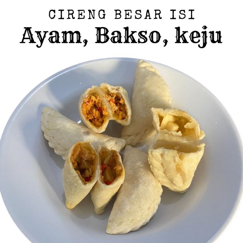 

Cireng Besar Isi keju