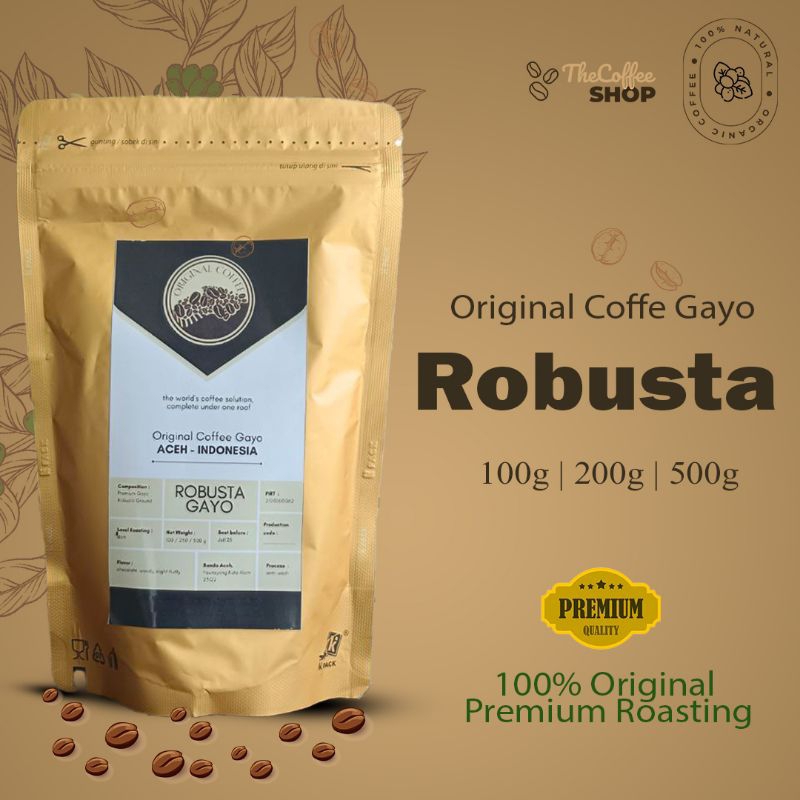 

Robusta Original Coffe Gayo