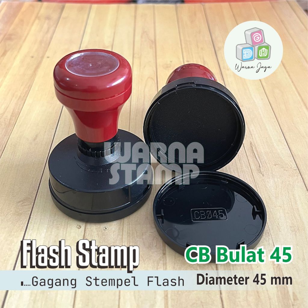 

Gagang Stempel Flash Bulat D 45 mm / Paket 1 Biji / STEMPEL FLASH HANYA GAGANG SAJA