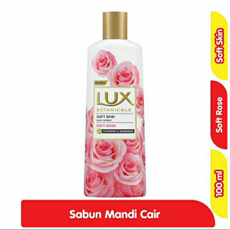 Lux Botanicals Sabun Mandi Cair Soft Botol 100 ml