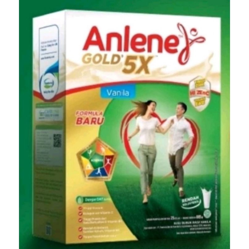 

Anlene Gold 5X Susu Bubuk Dewasa Original & Coklat 850g - Nutrisi Tinggi Kalsium