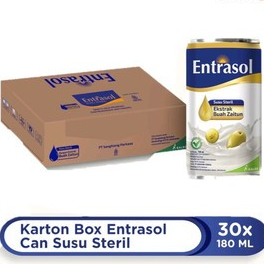 

ENTRASOL CAN susu steril 180ml per KARTON isi 30 x 180ml