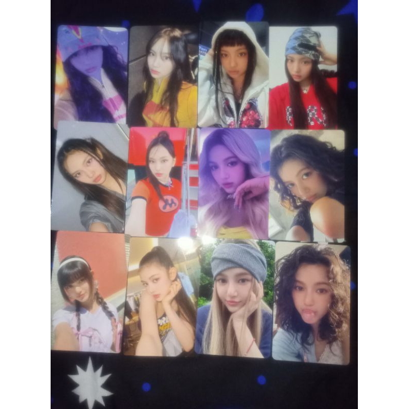 NewJeans How Sweet LINE FRIENDS Photocard New Jeans (BACA DESKRIPSI)