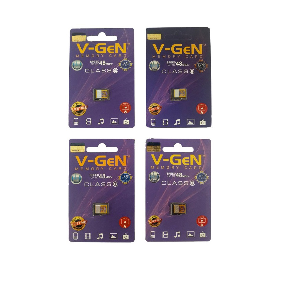 Belanja Hore Grosir Micro SD VGen 4Gb  8Gb  16Gb  32Gb Class 6