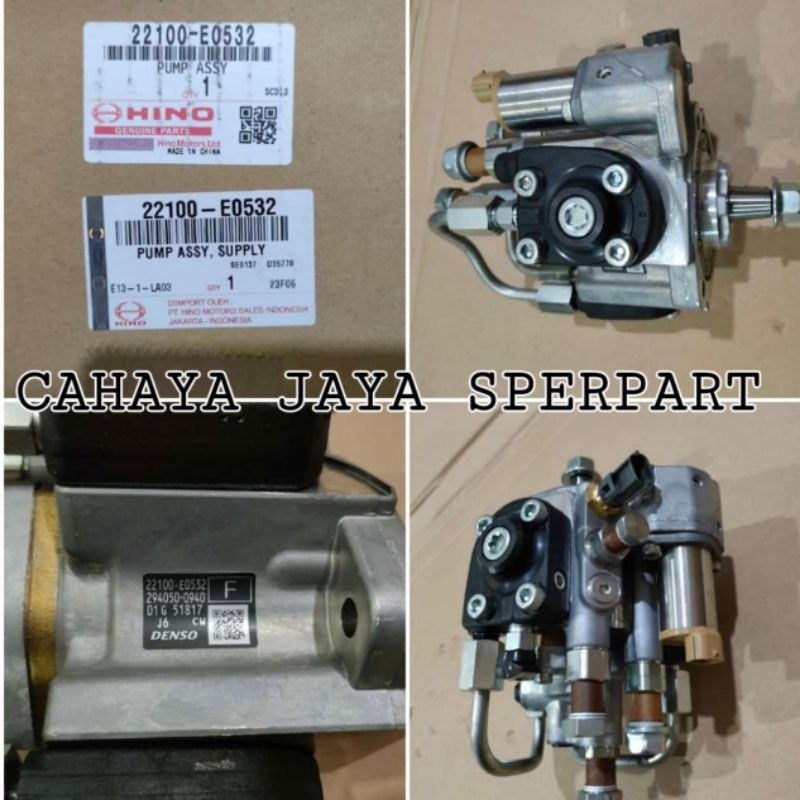 PUMP SUPPLY 22100-E0532 PUMP ASSY SUPPLY FM280JD EURO 4 HINO 500 GENUINE