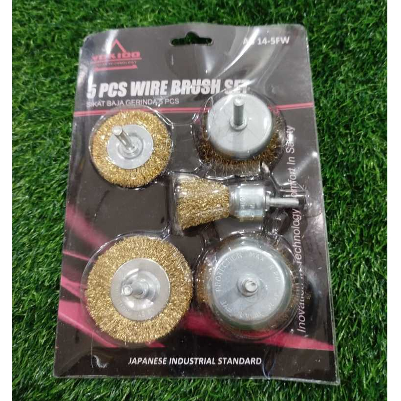 

SIKAT KAWAT MANGKOK SET 5 PCS SIKAT KAWAT MATA BOR GERINDAA FREED KUALITAS TERBAIK - BISA COD