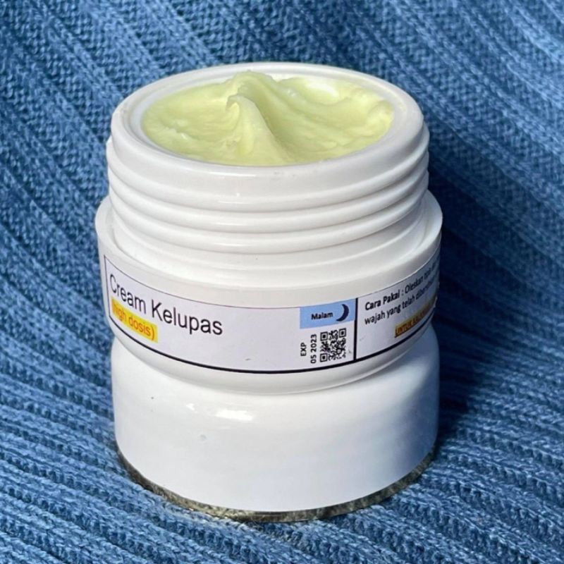 CREAM KELUPAS MALAM / CREAM KELUPAS FLEK HITAM TEBAL MELASMA MALAM / CREAM MALAM KELUPAS