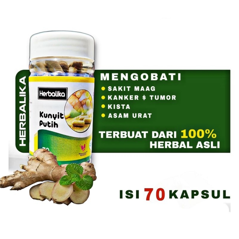 

HERBALIKA- Kunyit putih-(Anti kanker, tumor, kista dll)