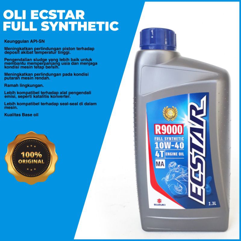 OLI ECSTAR FULL SYNTHETIC R9000 ASLI ORIGINAL