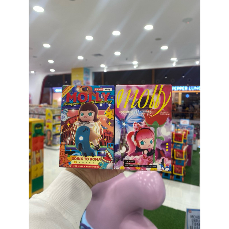 [Selected] Pop Mart x Molly Imaginary Wandering CryBaby x Powerpuff Girls Sweet Bean Animal Babies H